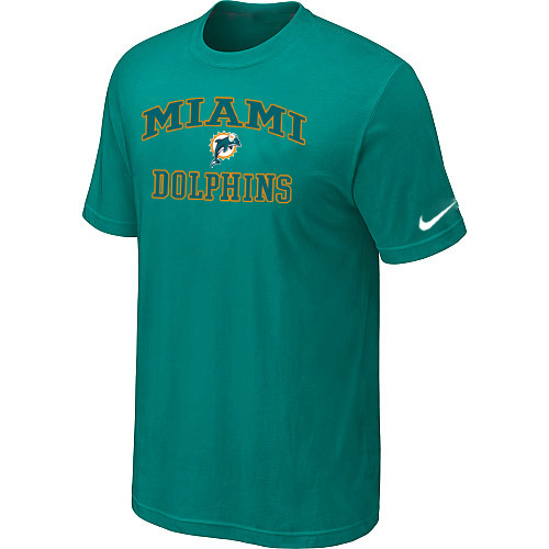 Nike Miami Dolphins Heart & Soul NFL T-Shirt - Green